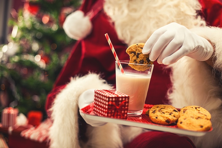 Cookies with Santa at Bellevue Care Center